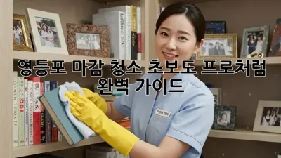 ✨영등포 마감 청소✨ 초보도 프로처럼! 완벽 가이드🧹